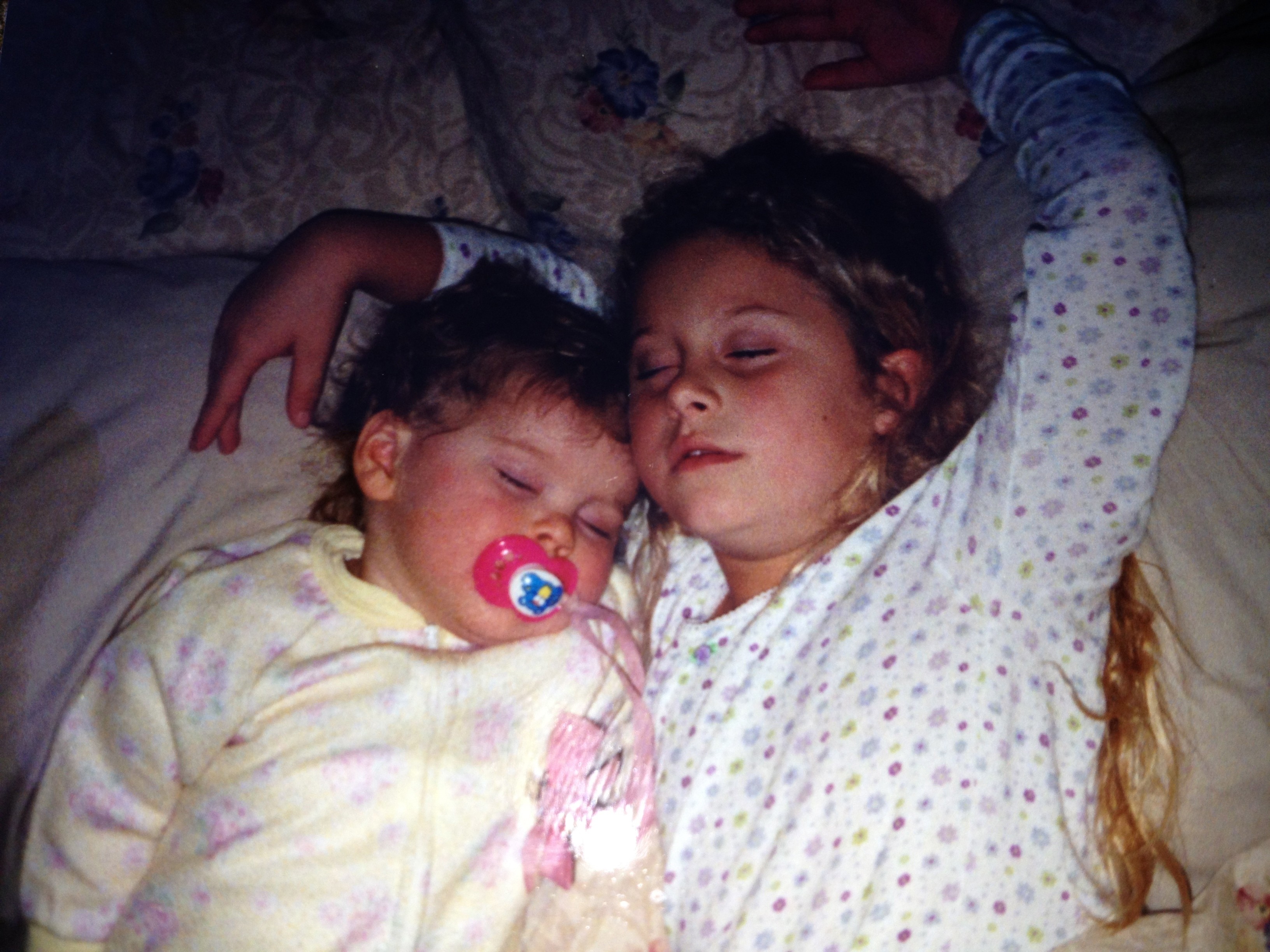 Tabitha and Tiara in April 2000