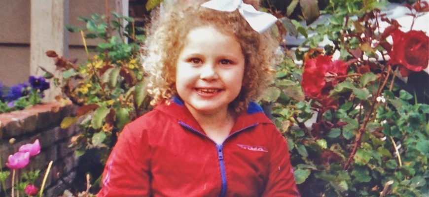 Tiara in the garden