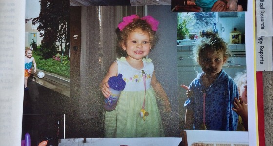 This is the booklet I presented to the teachers for Tiara's first day....